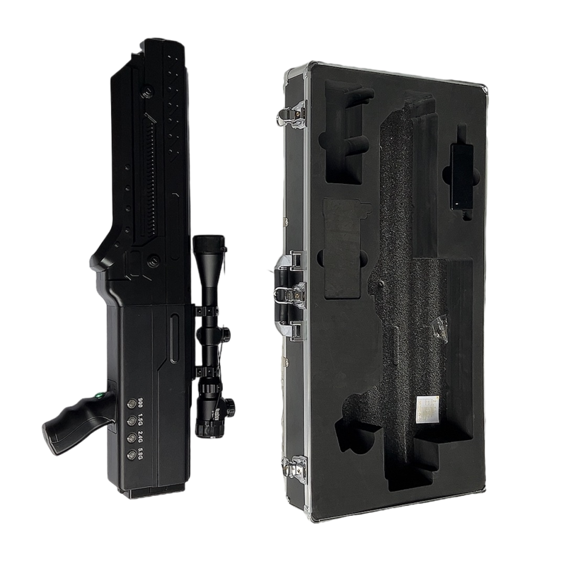  南乐手持便携式枪型低空防御反制四通道A型