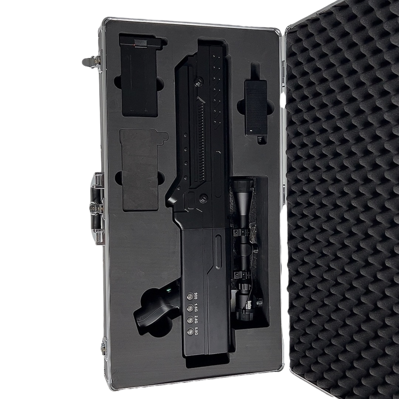  南乐手持便携式枪型低空防御反制四通道B型